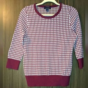 Land's End Supina Cotton Crew Neck Sweater, Small